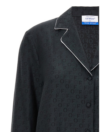 'Off Jaquard Pajama' shirt #