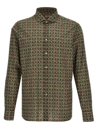 Patterned print shirt