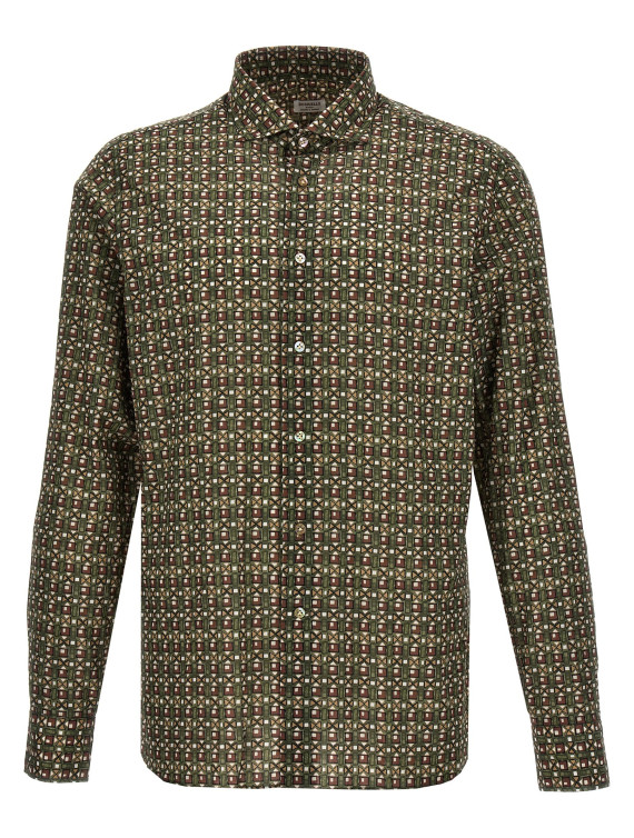 Patterned print shirt #1