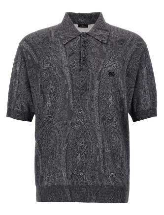 'Paisley' polo shirt