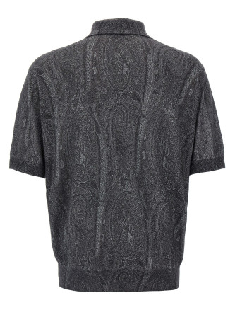 'Paisley' polo shirt #