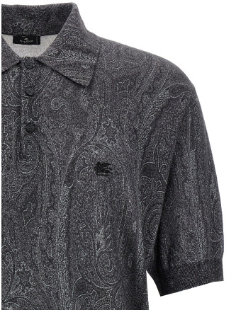 'Paisley' polo shirt #