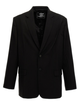 'Pinched Logo' blazer