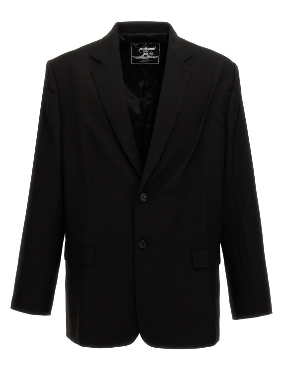 'Pinched Logo' blazer #1