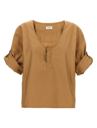 Twill blouse