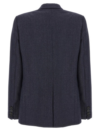 Single-breasted wool blazer #