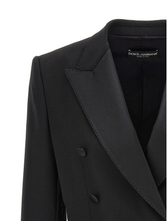 'Tuxedo' crop blazer #