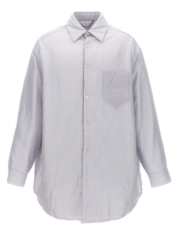 Striped shirt jacket #1