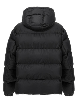 Logo plate down jacket #