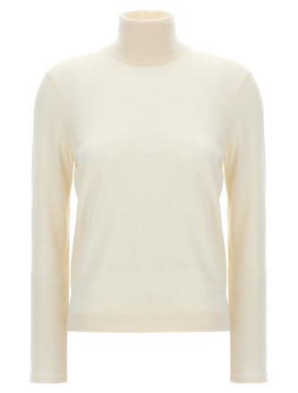 Silk cashmere turtleneck sweater