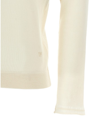 Silk cashmere turtleneck sweater #