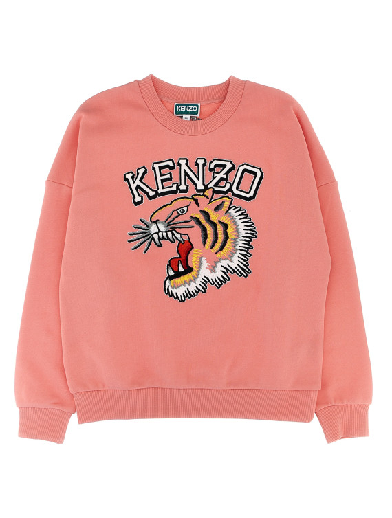 Logo embroidery sweatshirt #1
