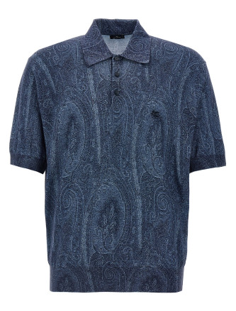 'Paisley' polo shirt