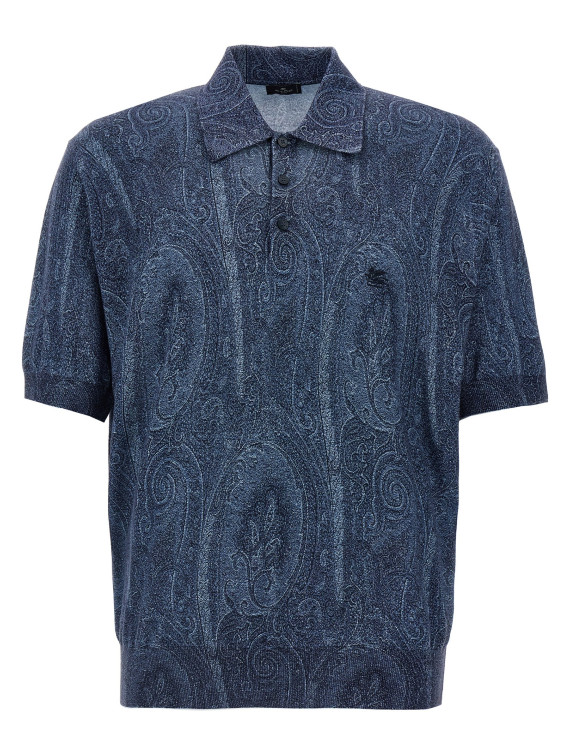 'Paisley' polo shirt #1