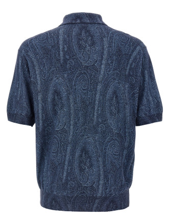 'Paisley' polo shirt #