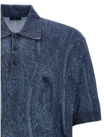 'Paisley' polo shirt #