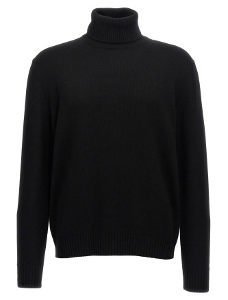 Wool turtleneck sweater