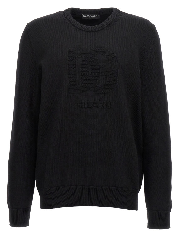 'DG' intarsia sweater #1