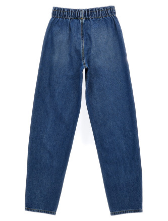 Jeans logo embroidery #