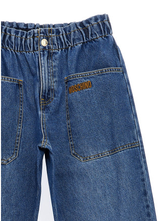 Jeans logo embroidery #