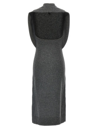 'Over The Shoulder Drapè' dress #