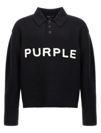 Logo embroidery sweater