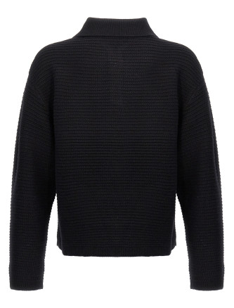 Logo embroidery sweater #