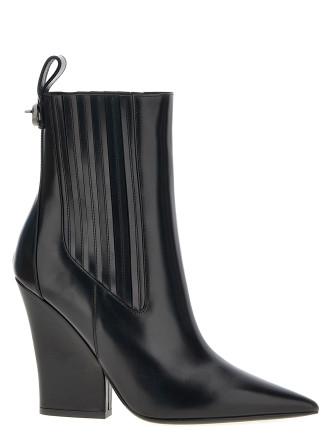 Valentino Garavani 'VLogo Lockette' ankle boots