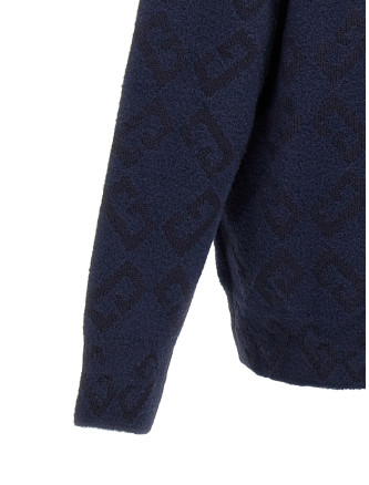 Logo embroidery sweater #