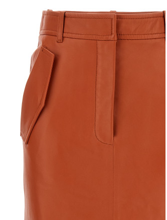 'Illustration' midi skirt #