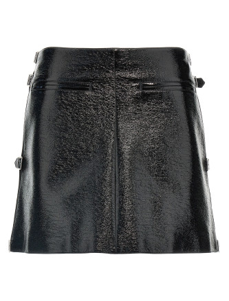 'Mini Multi Sangle Vinyl' skirt