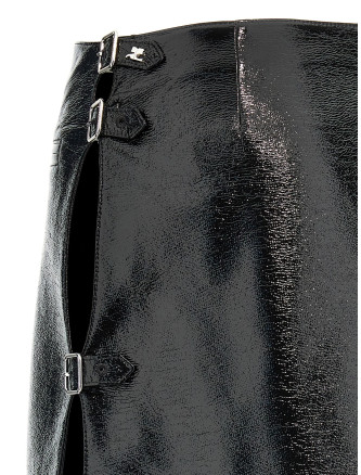 'Mini Multi Sangle Vinyl' skirt #