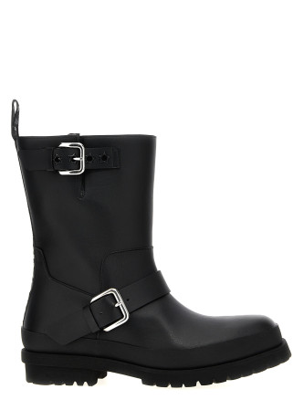 'Biker' ankle boots
