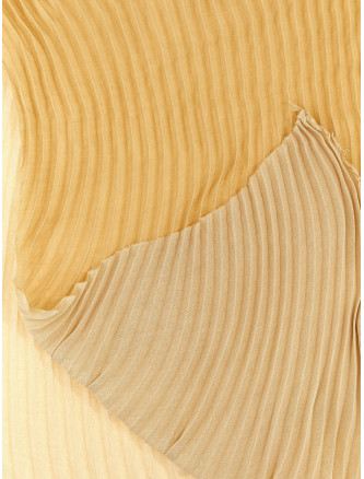 'Double Pleats' stole #