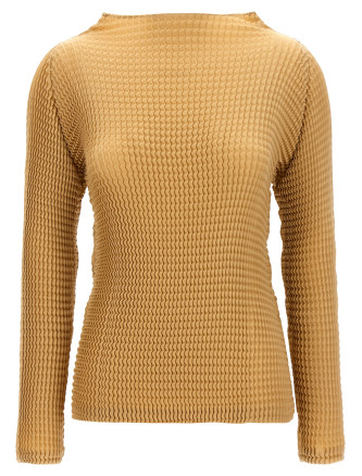 'Suede Like Pleats' blouse