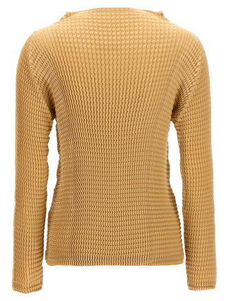 'Suede Like Pleats' blouse #