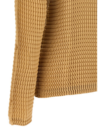 'Suede Like Pleats' blouse #