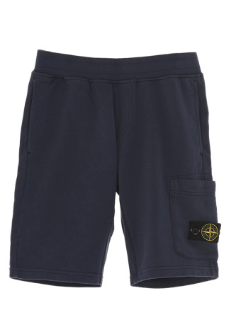 Cargo badge logo bermuda shorts