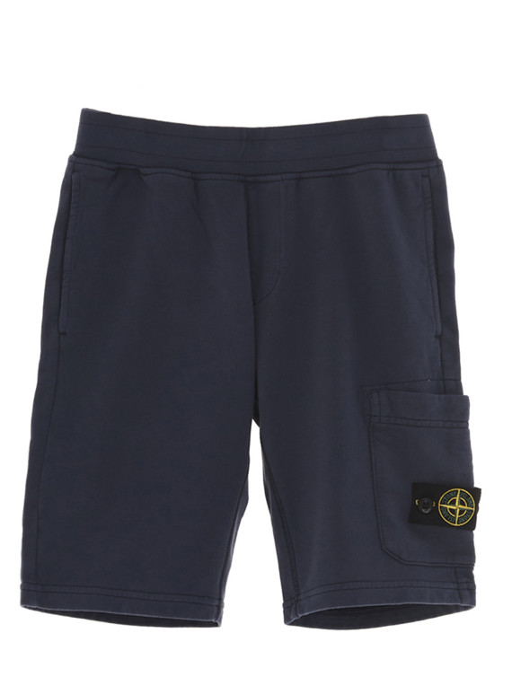 Cargo badge logo bermuda shorts #1