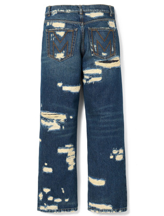 'The Rip And Repair Straight Jean' jeans #