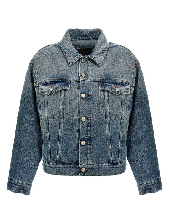 Cut-out denim jacket #1