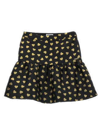 Heart flounce skirt