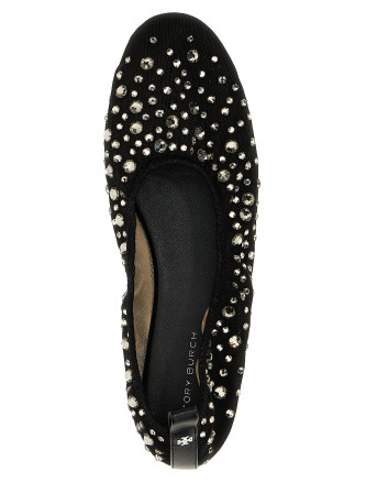 'Crystal' ballet flats #