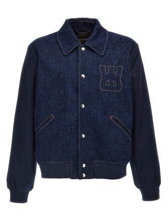 'The Echo Denim Varsity' jacket