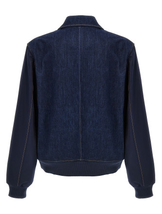 'The Echo Denim Varsity' jacket #