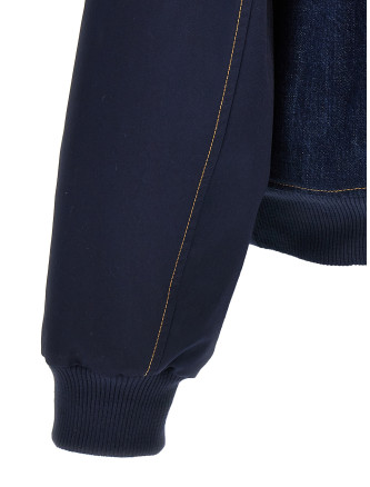 'The Echo Denim Varsity' jacket #