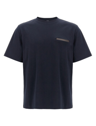 'Leather Tab' T-shirt