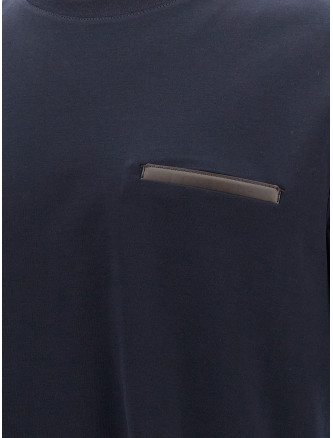 'Leather Tab' T-shirt #