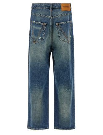 'Blue Distressed Baggy' jeans #