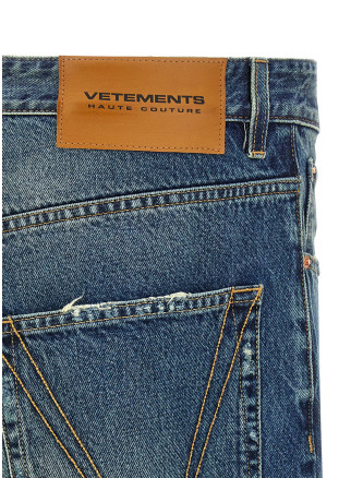 'Blue Distressed Baggy' jeans #